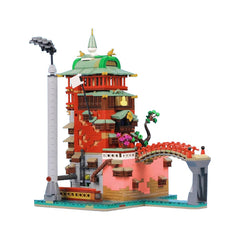 1810PCS Bathhouse MOC Building Block Bricks |MocPixel