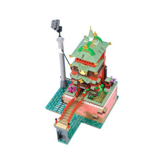 1810PCS Bathhouse MOC Building Block Bricks |MocPixel