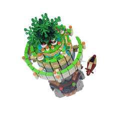 1003PCS The Sky Castle MOC Building Block Bricks |MocPixel
