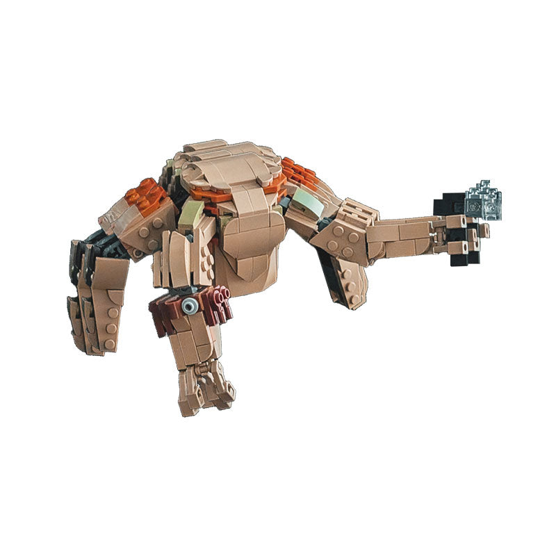 310PCS Scary Space Monster （Rocky） - Project Series MOC Building Block Bricks |MocPixel