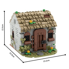 396PCS Basic Medieval Home MOC Building Block Bricks |MocPixel