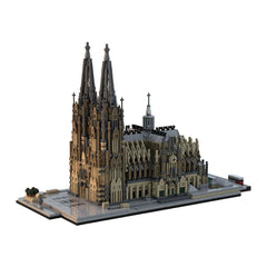 2074PCS Cologne Cathedral 1:800 MOC Building Block Bricks |MocPixel