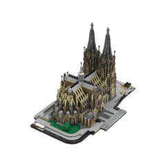 2074PCS Cologne Cathedral 1:800 MOC Building Block Bricks |MocPixel