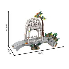 452PCS Rivendell Gateway MOC Building Block Bricks |MocPixel