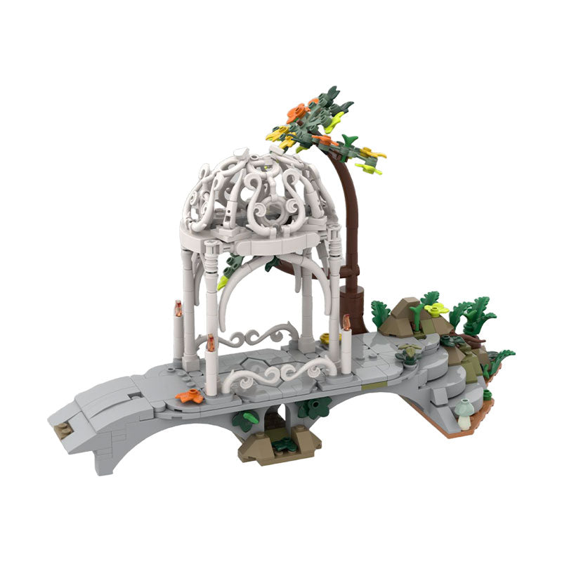 452PCS Rivendell Gateway MOC Building Block Bricks |MocPixel