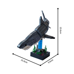 712PCS Lucy, The Shark MOC Building Block Bricks |MocPixel