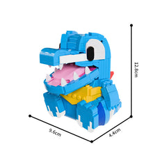 481PCS Totodile MOC Building Block Bricks |MocPixel