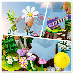 Potted Plant Base MOC Building Block Bricks |MocPixel