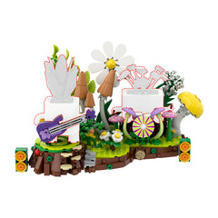 Potted Plant Base MOC Building Block Bricks |MocPixel