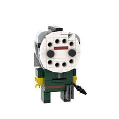 254PCS Jason Voorhees Brickhead (Pt6) MOC Building Block Bricks |MocPixel 254PCS Jason Voorhees Brickhead (Pt6) MOC Building Block Bricks |MocPixel - Default Title Lego Block Sets Alternative