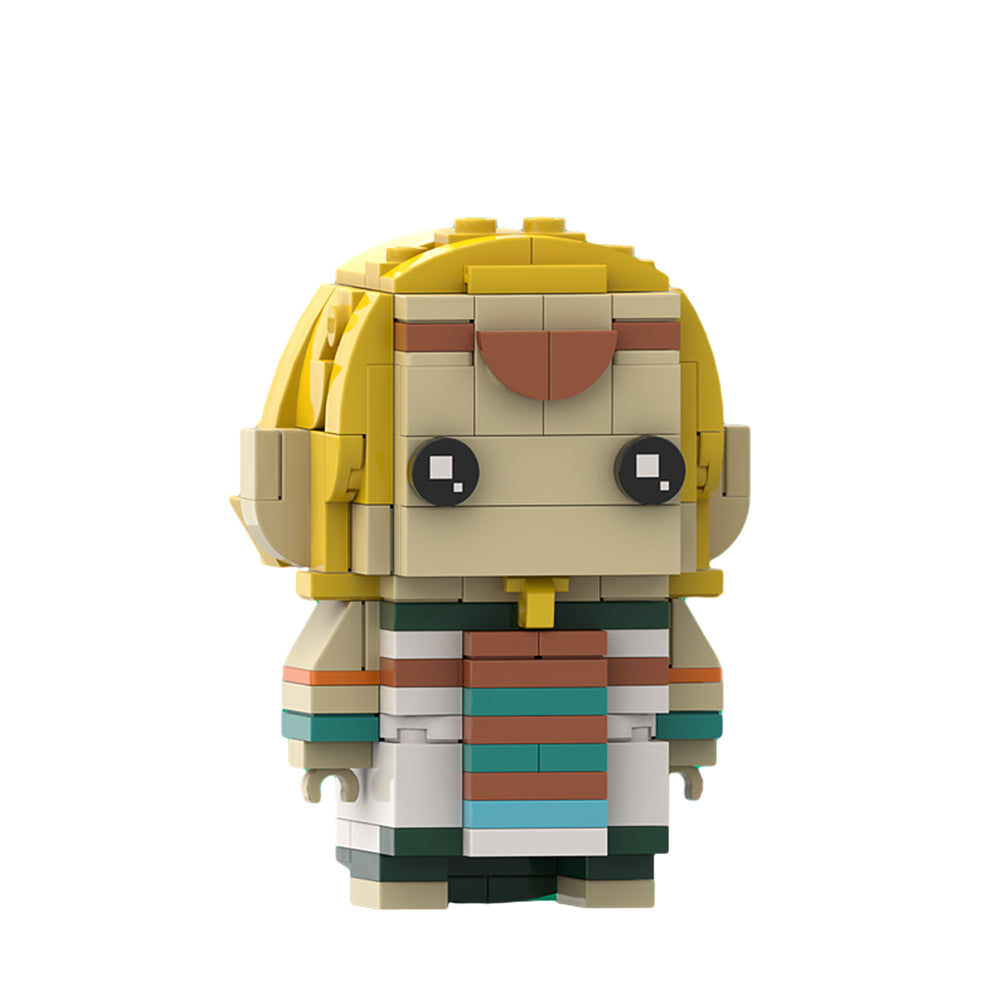 182PCS Princess- Zonai Brickheadz Zelda MOC Building Block Bricks |MocPixel 182PCS Princess- Zonai Brickheadz Zelda MOC Building Block Bricks |MocPixel - Default Title Lego Block Sets Alternative