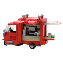 246PCS Tuk-Tuk Coffee MOC Building Block Bricks |MocPixel
