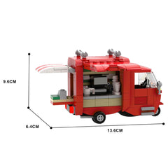 246PCS Tuk-Tuk Coffee MOC Building Block Bricks |MocPixel 246PCS Tuk-Tuk Coffee MOC Building Block Bricks |MocPixel - Default Title Lego Block Sets Alternative