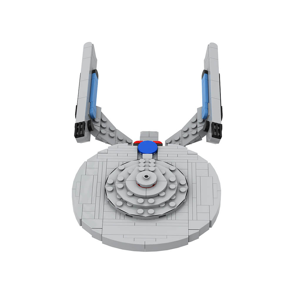 U.S.S. Enterprise NCC-1701/ Akira/ Type-6 Spacecrafts from Star Trek MOC Building Block Bricks |MocPixel U.S.S. Enterprise NCC-1701/ Akira/ Type-6 Spacecrafts from Star Trek MOC Building Block Bricks |MocPixel - 4 Kits (1701 Combo +Type-6 +Akira) Lego Block Sets Alternative