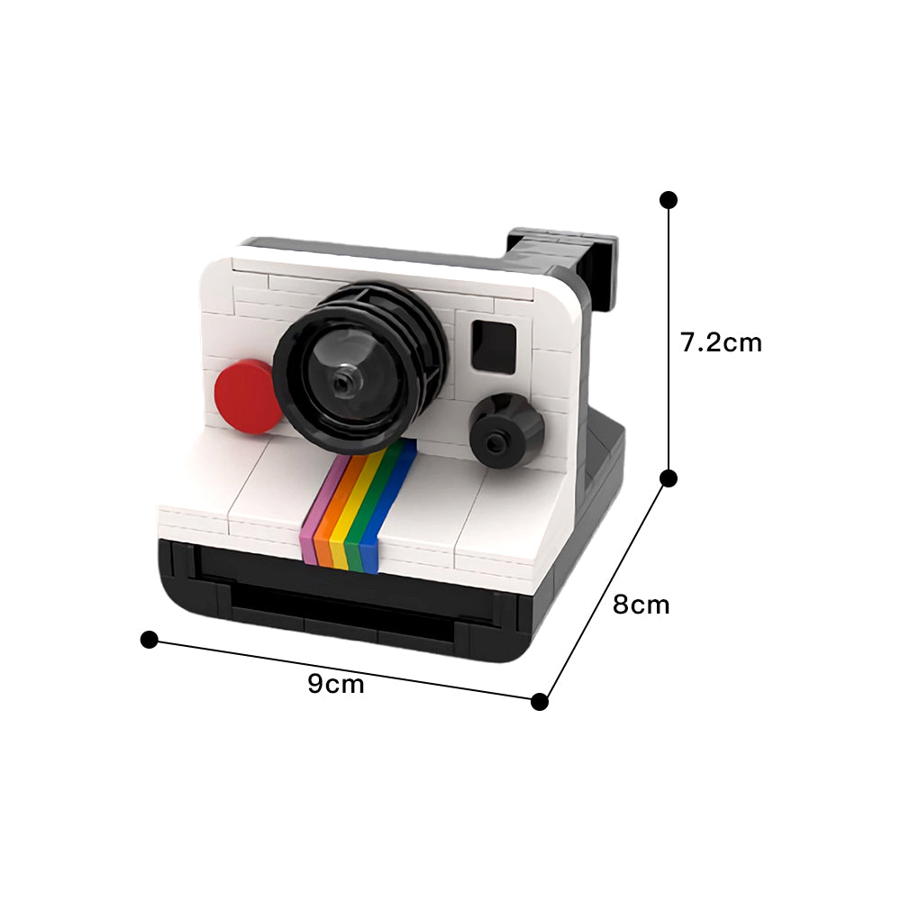 190PCS Polaroid Onestep Sx-70 MOC Building Block Bricks |MocPixel 190PCS Polaroid Onestep Sx-70 MOC Building Block Bricks |MocPixel - Default Title Lego Block Sets Alternative
