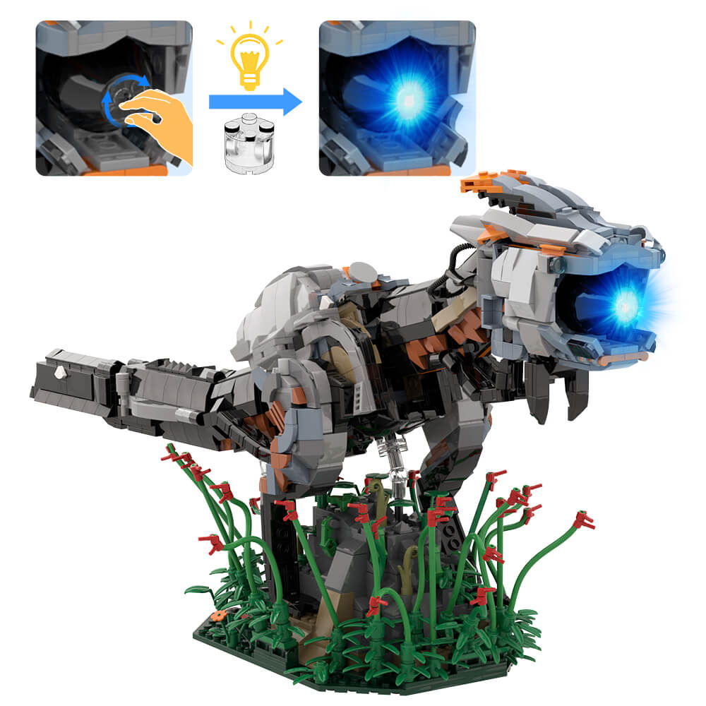 1616PCS Watcher With LED (Ocular Sensor Array) - Horizon Zero Dawn Avian Reconnaissance Machines MOC Building Block Bricks |MocPixel 1616PCS Watcher With LED (Ocular Sensor Array) - Horizon Zero Dawn Avian Reconnaissance Machines MOC Building Block Bricks |MocPixel - Default Title Lego Block Sets Alternative
