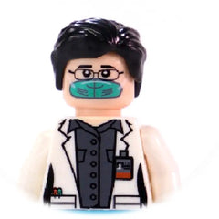 Mini Medical/Doctor Action Figure for Medical/Hospital Scene |MocPixel Mini Medical/Doctor Action Figure for Medical/Hospital Scene |MocPixel - Doctor - Male Lego Block Sets Alternative