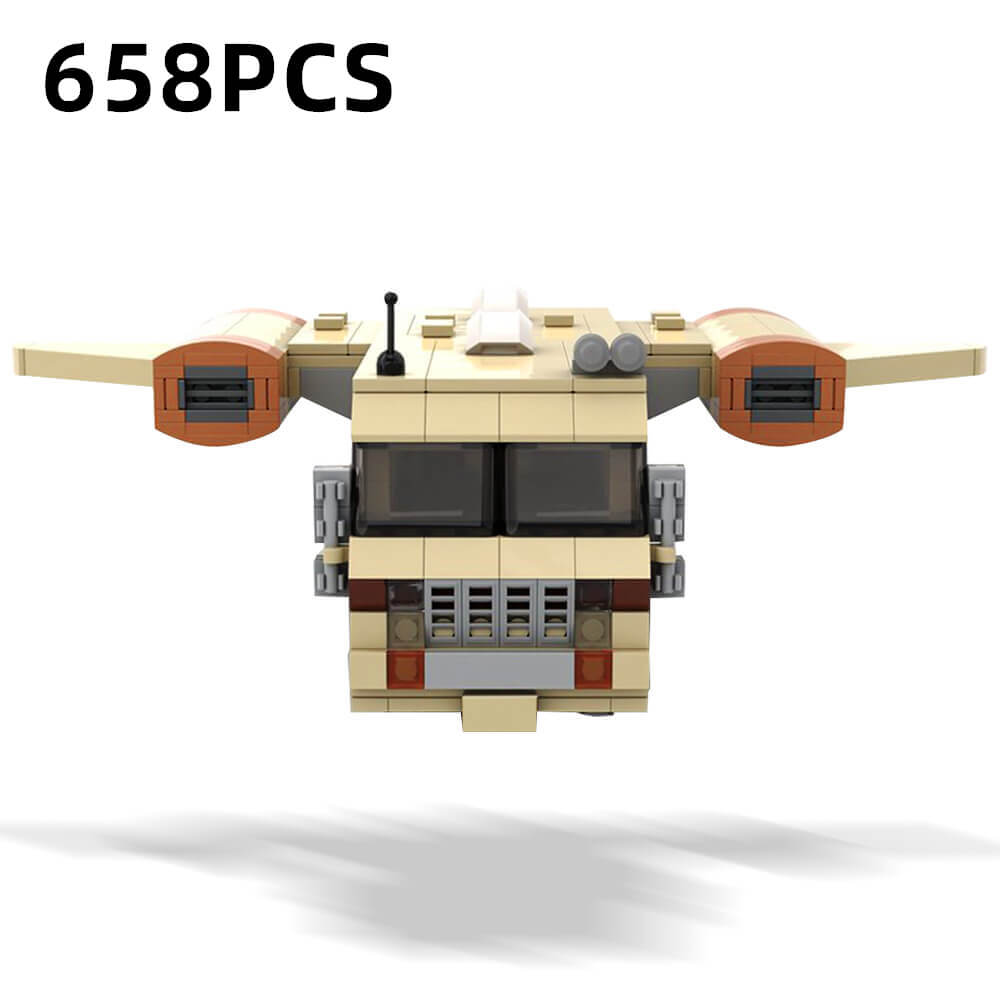 Spaceballs Eagle-5 Flying Spacecraft MOC Building Block Bricks |MocPixel Spaceballs Eagle-5 Flying Spacecraft MOC Building Block Bricks |MocPixel - 658PCS Lego Block Sets Alternative