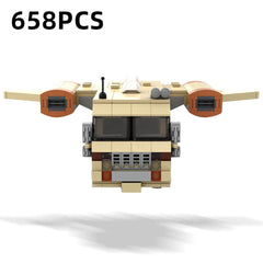 Spaceballs Eagle-5 Flying Spacecraft MOC Building Block Bricks |MocPixel Spaceballs Eagle-5 Flying Spacecraft MOC Building Block Bricks |MocPixel - 658PCS Lego Block Sets Alternative