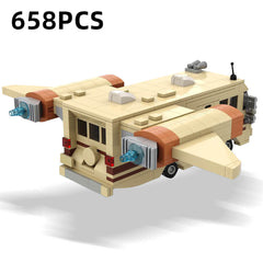 Spaceballs Eagle-5 Flying Spacecraft MOC Building Block Bricks |MocPixel Spaceballs Eagle-5 Flying Spacecraft MOC Building Block Bricks |MocPixel - 658PCS Lego Block Sets Alternative