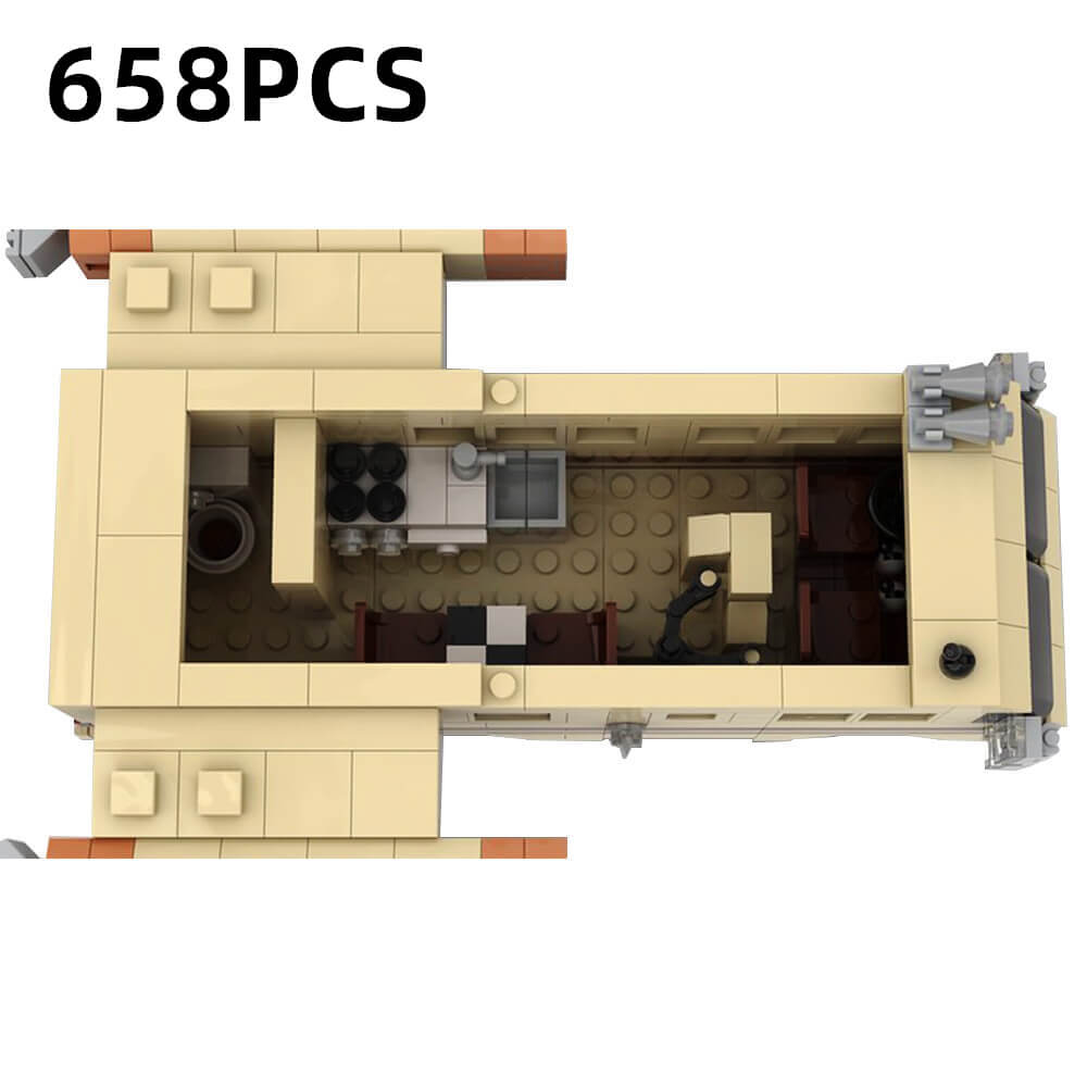 Spaceballs Eagle-5 Flying Spacecraft MOC Building Block Bricks |MocPixel Spaceballs Eagle-5 Flying Spacecraft MOC Building Block Bricks |MocPixel - 658PCS Lego Block Sets Alternative