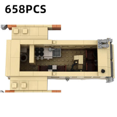 Spaceballs Eagle-5 Flying Spacecraft MOC Building Block Bricks |MocPixel Spaceballs Eagle-5 Flying Spacecraft MOC Building Block Bricks |MocPixel - 658PCS Lego Block Sets Alternative