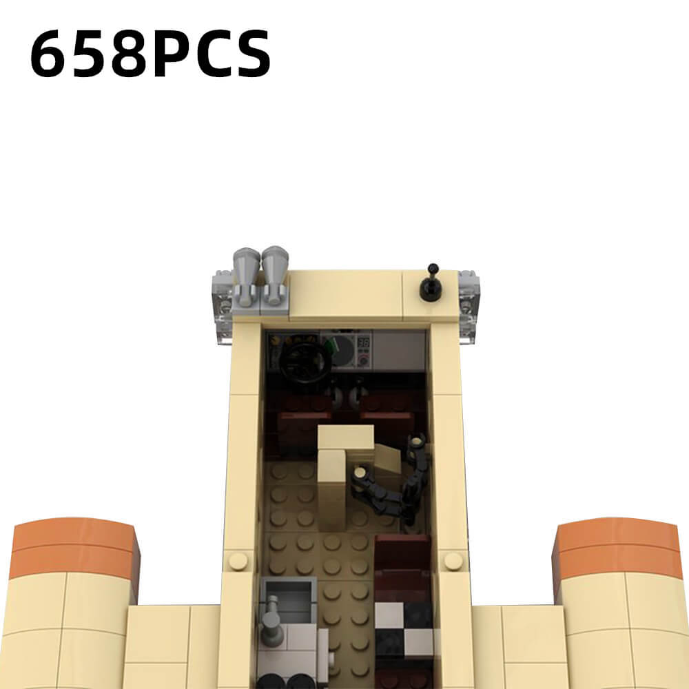 Spaceballs Eagle-5 Flying Spacecraft MOC Building Block Bricks |MocPixel Spaceballs Eagle-5 Flying Spacecraft MOC Building Block Bricks |MocPixel - 658PCS Lego Block Sets Alternative