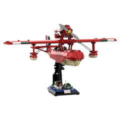 2445PCS Porco Rosso Savoia S.21 Folgore + Stand MOC Building Block Bricks |MocPixel 2445PCS Porco Rosso Savoia S.21 Folgore + Stand MOC Building Block Bricks |MocPixel - Default Title Lego Block Sets Alternative