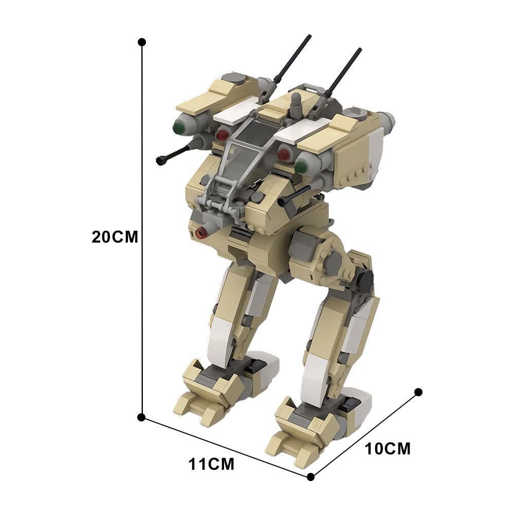 687PCS Flea Battlemech (Desert Camo) MOC Building Block Bricks |MocPixel 687PCS Flea Battlemech (Desert Camo) MOC Building Block Bricks |MocPixel - Default Title Lego Block Sets Alternative