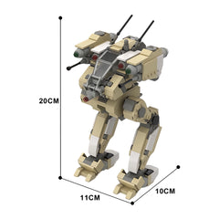 687PCS Flea Battlemech (Desert Camo) MOC Building Block Bricks |MocPixel 687PCS Flea Battlemech (Desert Camo) MOC Building Block Bricks |MocPixel - Default Title Lego Block Sets Alternative