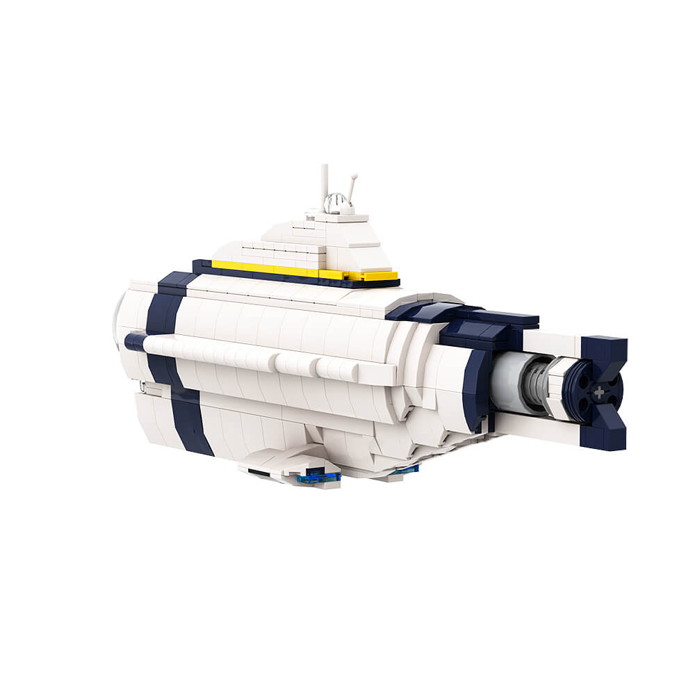 Seamoth Versatile One-person Submersible/ Cyclops Subnautica MOC Building Block Bricks |MocPixel Seamoth Versatile One-person Submersible/ Cyclops Subnautica MOC Building Block Bricks |MocPixel - Seamoth Lego Block Sets Alternative