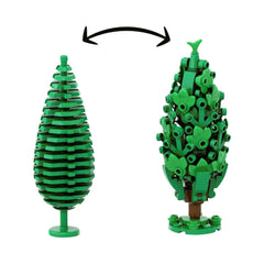 87PCS Vintage Big Tree MOC Building Block Bricks |MocPixel 87PCS Vintage Big Tree MOC Building Block Bricks |MocPixel - Default Title Lego Block Sets Alternative