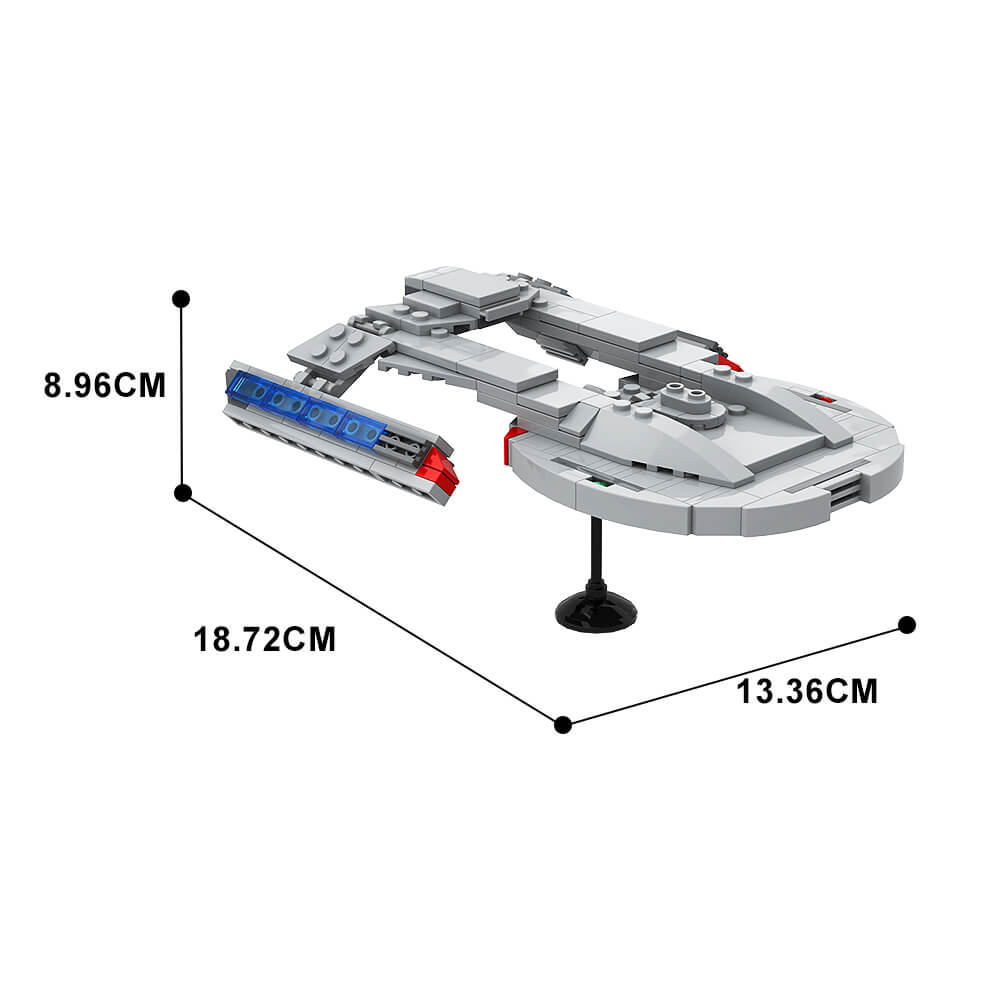 219PCS Star Trek Akira Class MOC Building Block Bricks |MocPixel 219PCS Star Trek Akira Class MOC Building Block Bricks |MocPixel - Default Title Lego Block Sets Alternative