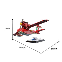 570PCS Porco Rosso Savoia S21 MOC Building Block Bricks |MocPixel 570PCS Porco Rosso Savoia S21 MOC Building Block Bricks |MocPixel -  Lego Block Sets Alternative