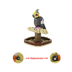 Eastern Rosella Parrot & Cockatiel MOC Building Block Bricks |MocPixel Eastern Rosella Parrot & Cockatiel MOC Building Block Bricks |MocPixel - Eastern Rosella Lego Block Sets Alternative