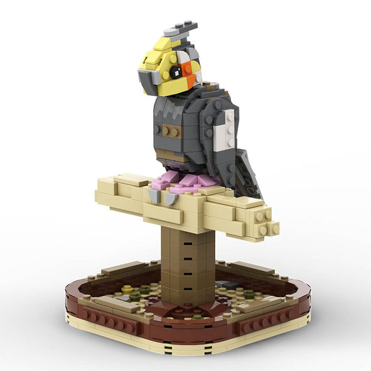 Eastern Rosella Parrot & Cockatiel MOC Building Block Bricks |MocPixel Eastern Rosella Parrot & Cockatiel MOC Building Block Bricks |MocPixel - Eastern Rosella Lego Block Sets Alternative 1000