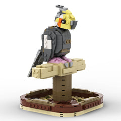 Eastern Rosella Parrot & Cockatiel MOC Building Block Bricks |MocPixel Eastern Rosella Parrot & Cockatiel MOC Building Block Bricks |MocPixel - Eastern Rosella Lego Block Sets Alternative