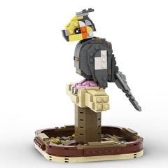 Eastern Rosella Parrot & Cockatiel MOC Building Block Bricks |MocPixel Eastern Rosella Parrot & Cockatiel MOC Building Block Bricks |MocPixel - Eastern Rosella Lego Block Sets Alternative