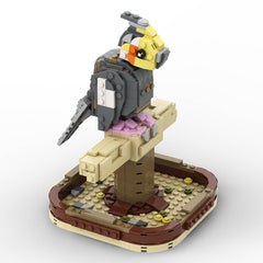 Eastern Rosella Parrot & Cockatiel MOC Building Block Bricks |MocPixel Eastern Rosella Parrot & Cockatiel MOC Building Block Bricks |MocPixel - Eastern Rosella Lego Block Sets Alternative