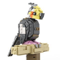 Eastern Rosella Parrot & Cockatiel MOC Building Block Bricks |MocPixel Eastern Rosella Parrot & Cockatiel MOC Building Block Bricks |MocPixel - Eastern Rosella Lego Block Sets Alternative