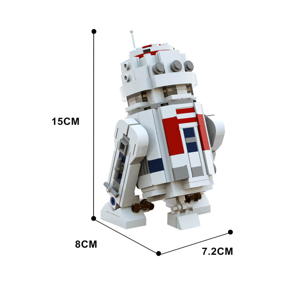 289PCS Mini UCS R5-D4 Space War MOC Building Block Bricks |MocPixel 289PCS Mini UCS R5-D4 Space War MOC Building Block Bricks |MocPixel - Default Title Lego Block Sets Alternative