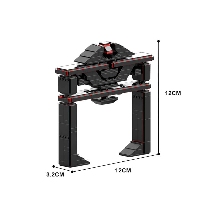Tron: lightcycle & Classic Recognizer MOC Building Block Bricks |MocPixel Tron: lightcycle & Classic Recognizer MOC Building Block Bricks |MocPixel - Recognizer Lego Block Sets Alternative