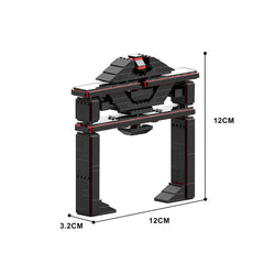 Tron: lightcycle & Classic Recognizer MOC Building Block Bricks |MocPixel Tron: lightcycle & Classic Recognizer MOC Building Block Bricks |MocPixel - Recognizer Lego Block Sets Alternative