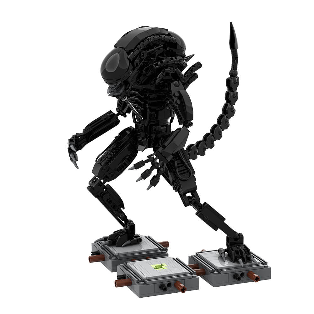 603PCS Alien Xenomorph MOC Building Block Bricks |MocPixel 603PCS Alien Xenomorph MOC Building Block Bricks |MocPixel - Default Title Lego Block Sets Alternative