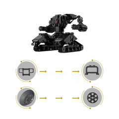 1223PCS Mech Tank Hunter Killer X1 MOC Building Block Bricks |MocPixel 1223PCS Mech Tank Hunter Killer X1 MOC Building Block Bricks |MocPixel - Default Title Lego Block Sets Alternative