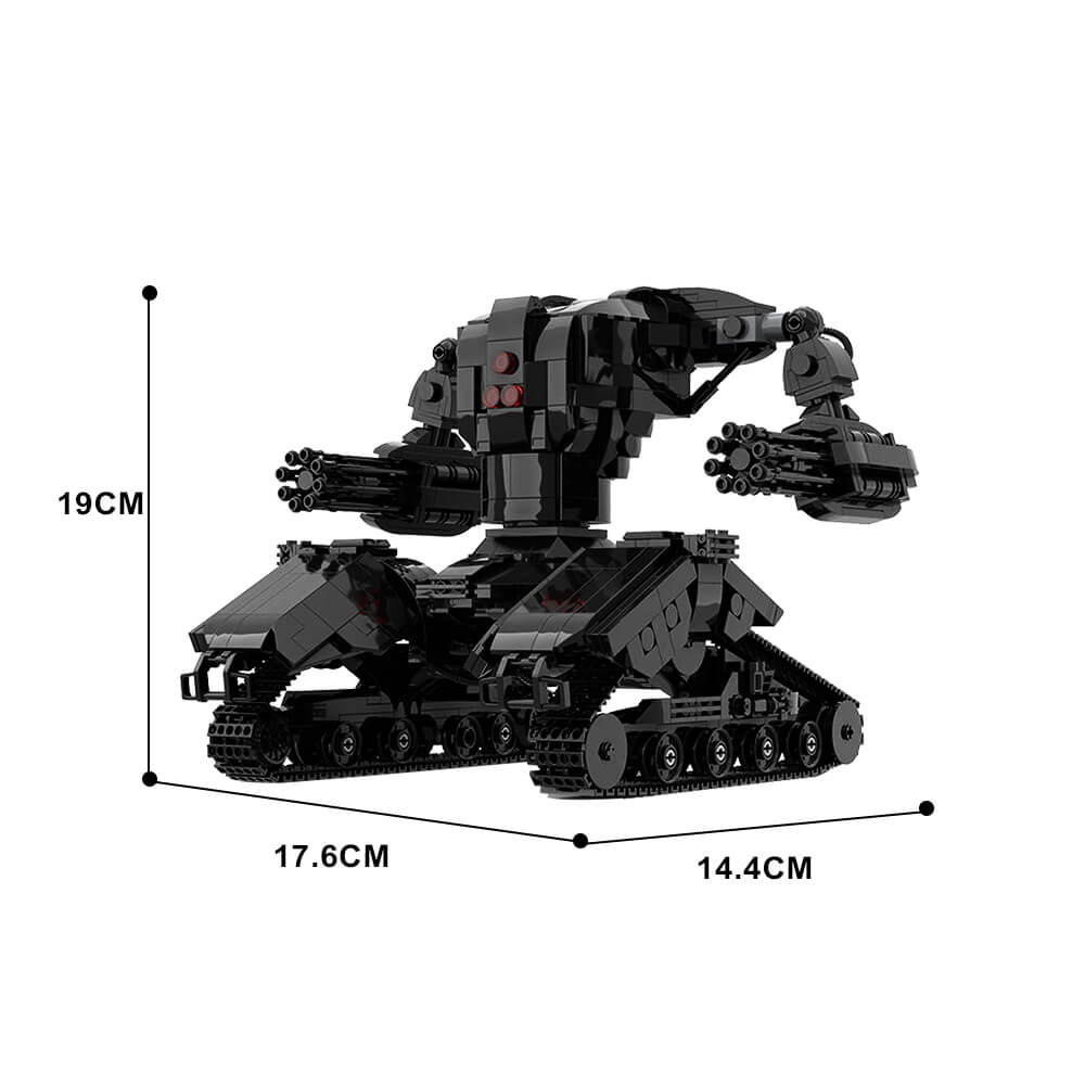 1223PCS Mech Tank Hunter Killer X1 MOC Building Block Bricks |MocPixel 1223PCS Mech Tank Hunter Killer X1 MOC Building Block Bricks |MocPixel - Default Title Lego Block Sets Alternative