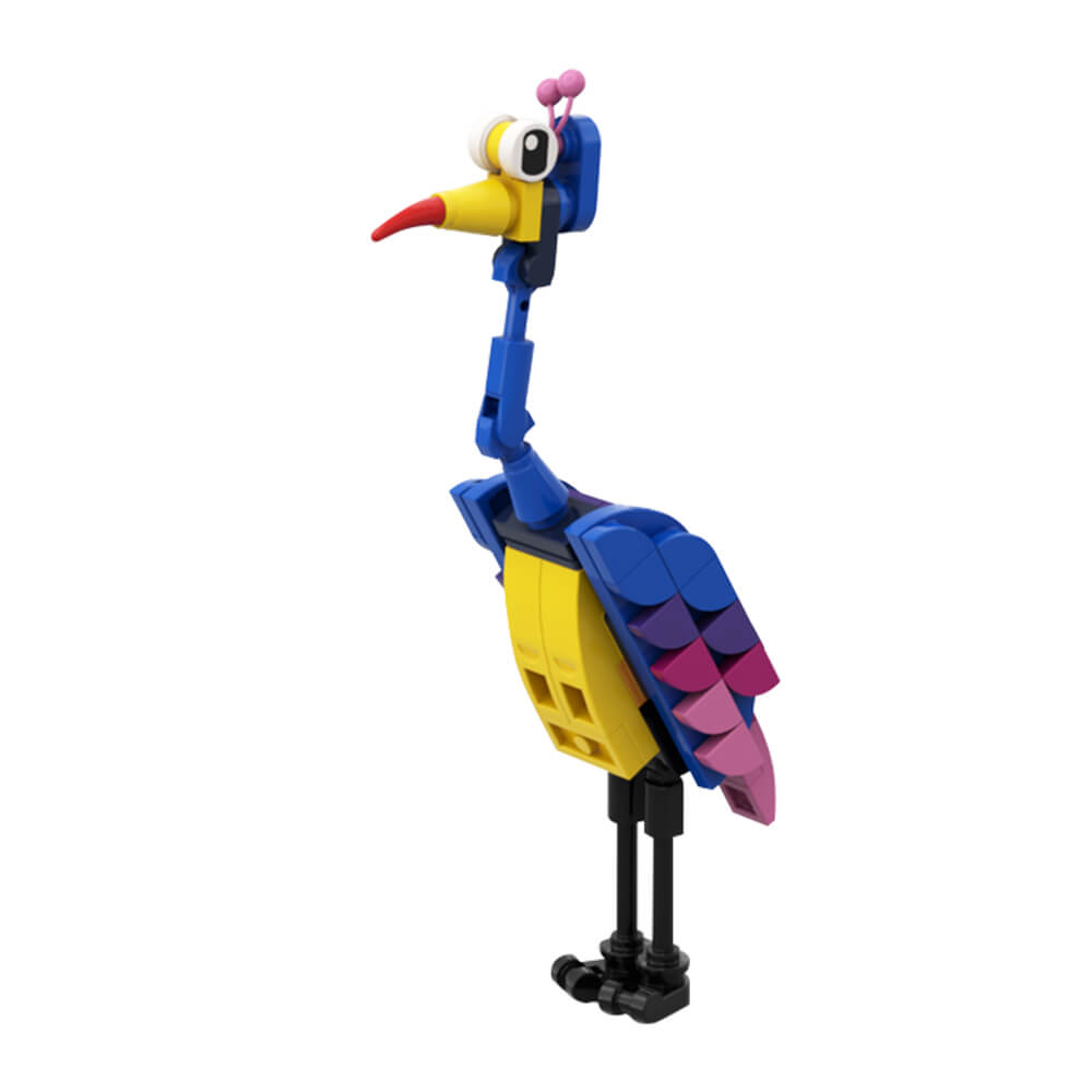 Kevin Bird - UP MOC Building Block Bricks |MocPixel Kevin Bird - UP MOC Building Block Bricks |MocPixel - 215PCS Big Size Lego Block Sets Alternative