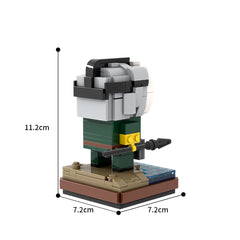 254PCS Jason Voorhees Brickhead (Pt6) MOC Building Block Bricks |MocPixel 254PCS Jason Voorhees Brickhead (Pt6) MOC Building Block Bricks |MocPixel - Default Title Lego Block Sets Alternative
