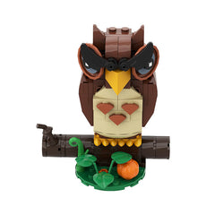 Halloween Figure & Witch Hat Wreath Ornaments MOC Building Block Bricks |MocPixel Halloween Figure & Witch Hat Wreath Ornaments MOC Building Block Bricks |MocPixel - 5 Sets Collection(INC Wreath) Lego Block Sets Alternative