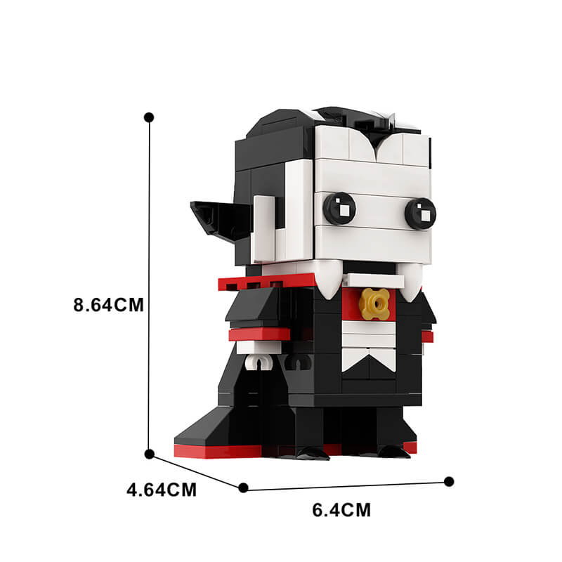 Halloween Figure & Witch Hat Wreath Ornaments MOC Building Block Bricks |MocPixel Halloween Figure & Witch Hat Wreath Ornaments MOC Building Block Bricks |MocPixel - Vampire Lego Block Sets Alternative